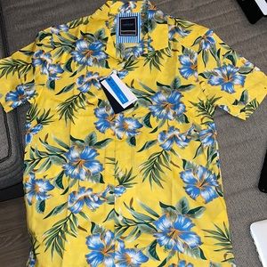 ASOS brand short sleeve button down .